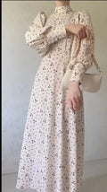 Robe manche bouffante
