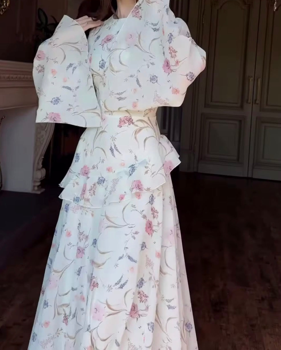 Robe élégante Fleuris