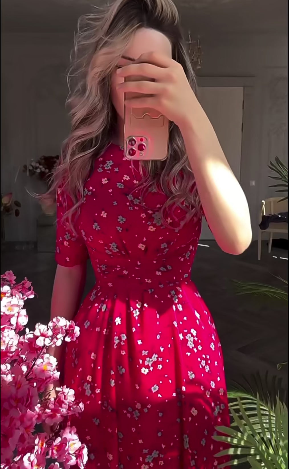 Robe Mousseline de soie doux