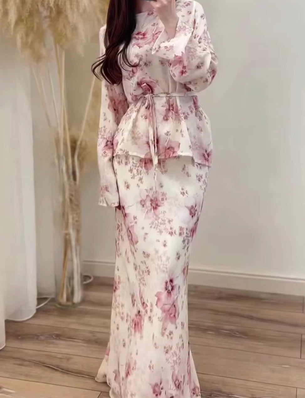 Robe élégante fleuris